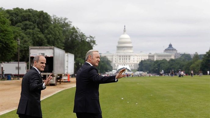 Dlouholetý fotograf Baracka Obamy nafotil sérii promo snímků k nové řadě seriálu House of Cards.