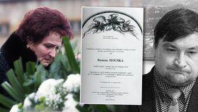Na pohřeb kmotra Housky přišla také koulařka Helena Fibingerová