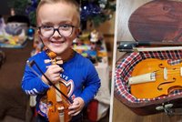 Dojemný dárek vězňů z Odolova pro nemocného Míšu (8): Vyrobili mu speciální housličky!