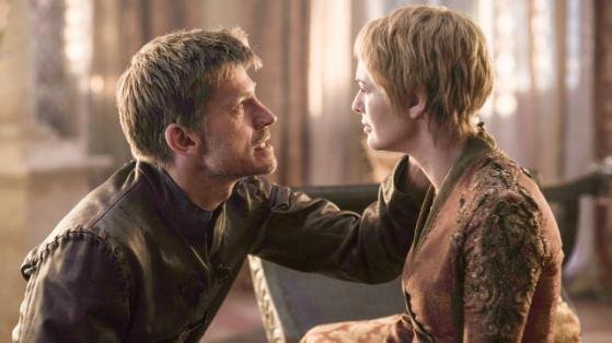 Postavy Jaime Lannister a Cersei Lannister ze seriálu Hra o trůny.