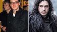 Mladý Kit Harington a jako Jon Snow.
