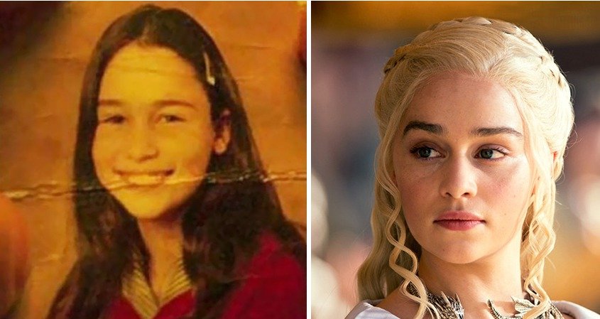 Emilia Clarke vyrostla do krásné Daenerys Targaryen.