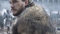 Kit Harington jako Jon Snow v osmé řadě Hry o trůny