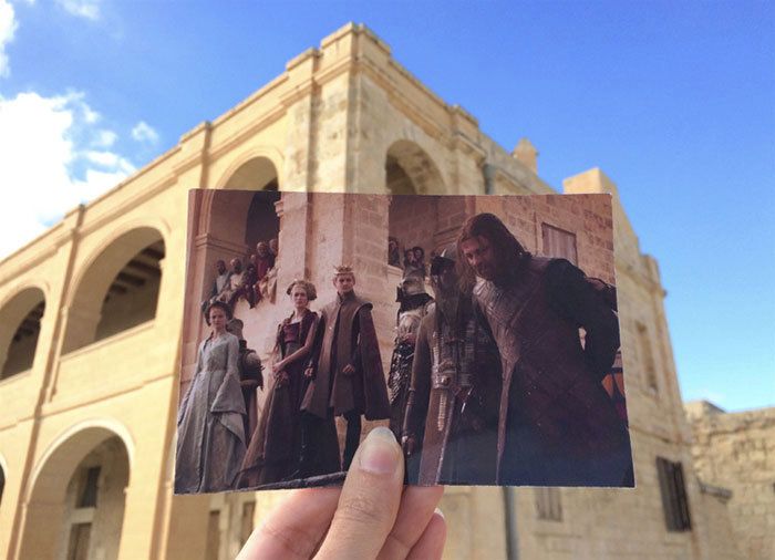 Pošahaný Joffrey nechal Neda Starka popravit ve městě Attard na Maltě