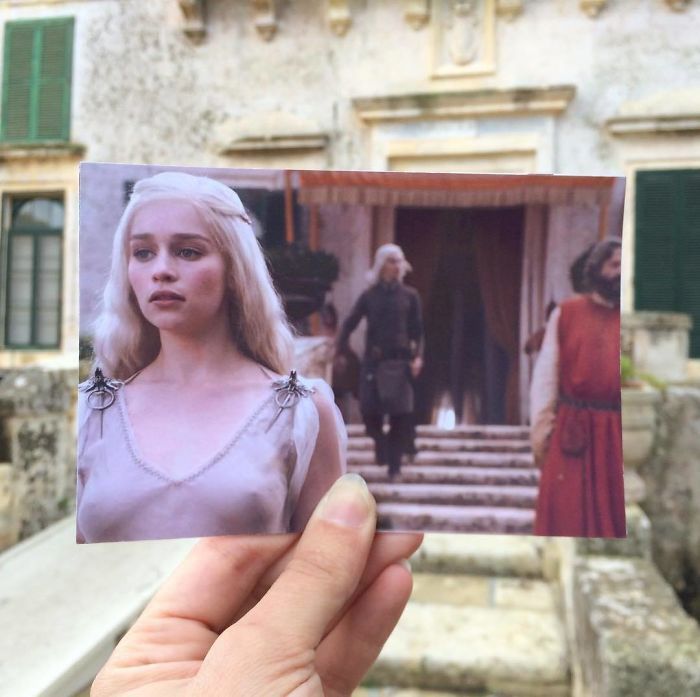 Daenerys Targaryen a její bratr Viserys na Maltě