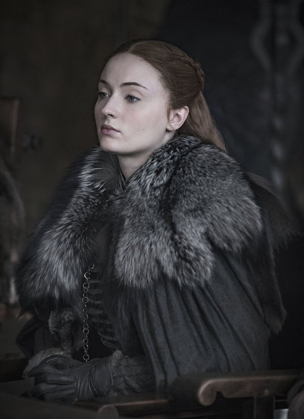 Sophie Turner v roli Sansy Stark