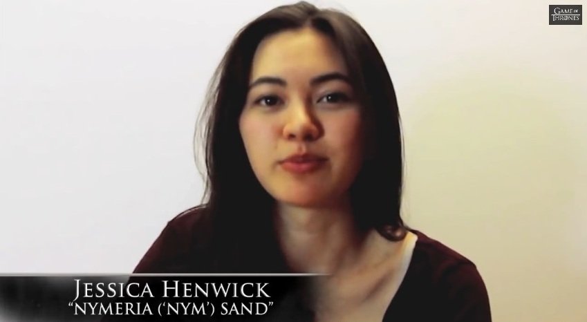 Jessica Henwick bude hrát Nymerii Sand.