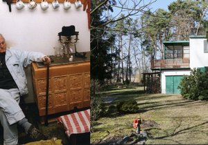 Chata slavného spisovatele Bohumila Hrabala v Kersku je na prodej.
