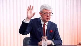 Karel Havlíček mluvil v Hráčích o vztahu s A. Babišem, vzniklé koalici s Motoristy a SPD nebo o stažení ukrajinské vlajky jako prvním kroku nově zvoleného šéfa Sněmovny Tomia Okamury