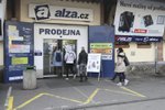 Prodejna Alza v pražských Holešovicích