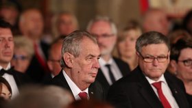 Státní vyznamenání 28. října 2019: Miloš Zeman  Jiří Běhounek