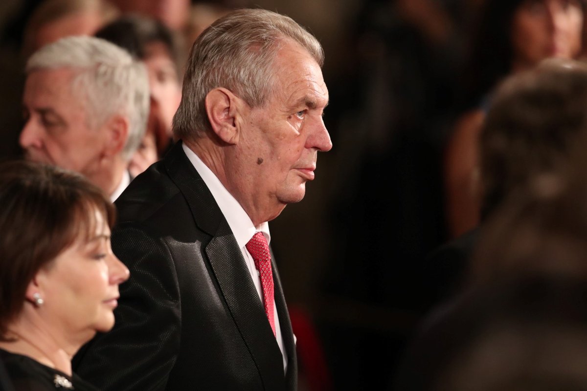 Státní vyznamenání 28. října 2019: Miloš Zeman