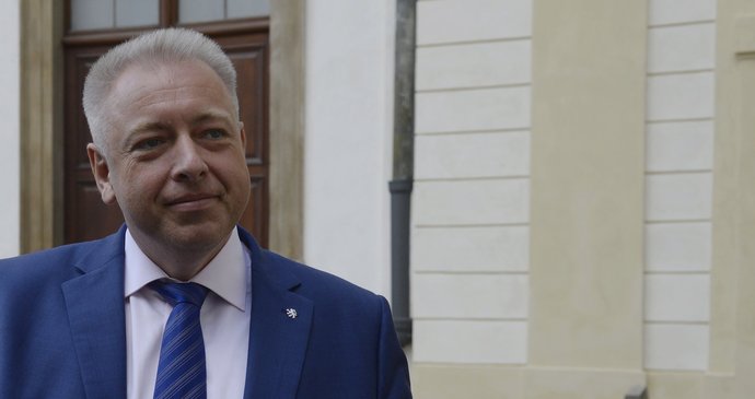 Ministr vnitra Milan Chovanec (ČSSD) po jednání u prezidenta Miloše Zemana