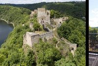 Unikátní výhled z ruiny hradu: Archeologové po staletích zpřístupní nový palác Cornštejnu