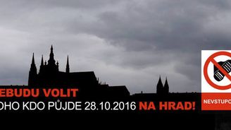 Protest proti Zemanovu buranství: Oslava 28. října je letos v podhradí!