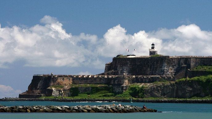 Hrad El Morro, dominanta hlavního města Portorika San Juanu