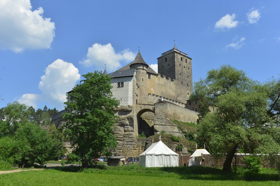 Hrad Kost prý nikdy nebyl dobyt.