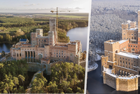 Projekt za miliardy vyvolává kontroverze: Replika středověkého hradu roste v chráněné oblasti!