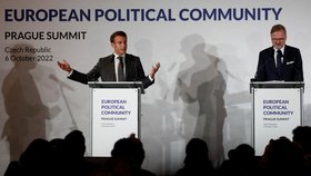 Závěr supersummitu v Praze: Setkání přišlo v kritický okamžik, řekl Fiala. Macron notoval