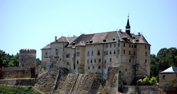 Gotický hrad Český Šternberk