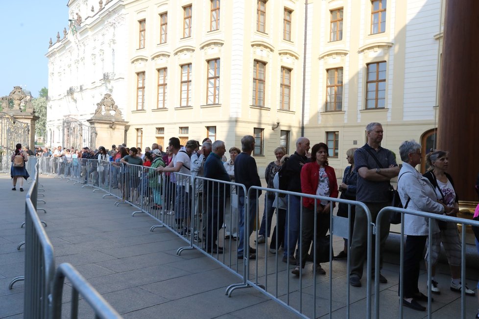 Prohlídka Pražského hradu pro turisty (12. 5. 2018)