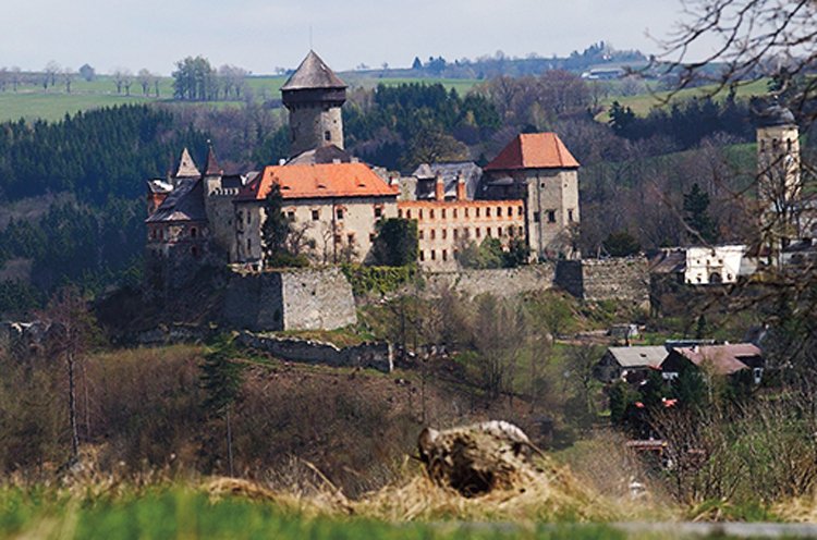 Hrad Sovinec je příkladem stavby obývané nepřetržitě až do 20. století