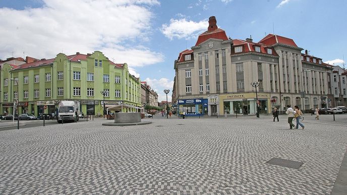 Masarykovo náměstí v Hradci Králové