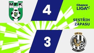 SESTŘIH: Karviná - Hradec 4:3. Přestřelka s lepším koncem pro domácí. Ayaosi vstřelil hattrick SESTŘIH: Karviná - Hradec 4:3. Přestřelka s lepším koncem pro domácí. Ayaosi vstřelil hattrick