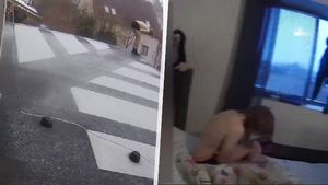 Polonahý mladík pokřikoval na střeše v Hradci: Před strážníky utekl do postele