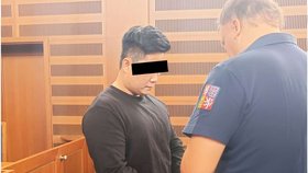 Phu N. D. (28) obviněný z pokusu o vraždu u soudu