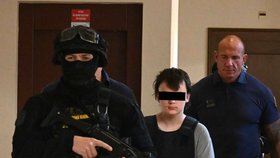 Vrah prodavaček v Actionu u soudu. Ubodal dvě ženy, ale pohrdavě se šklebí!