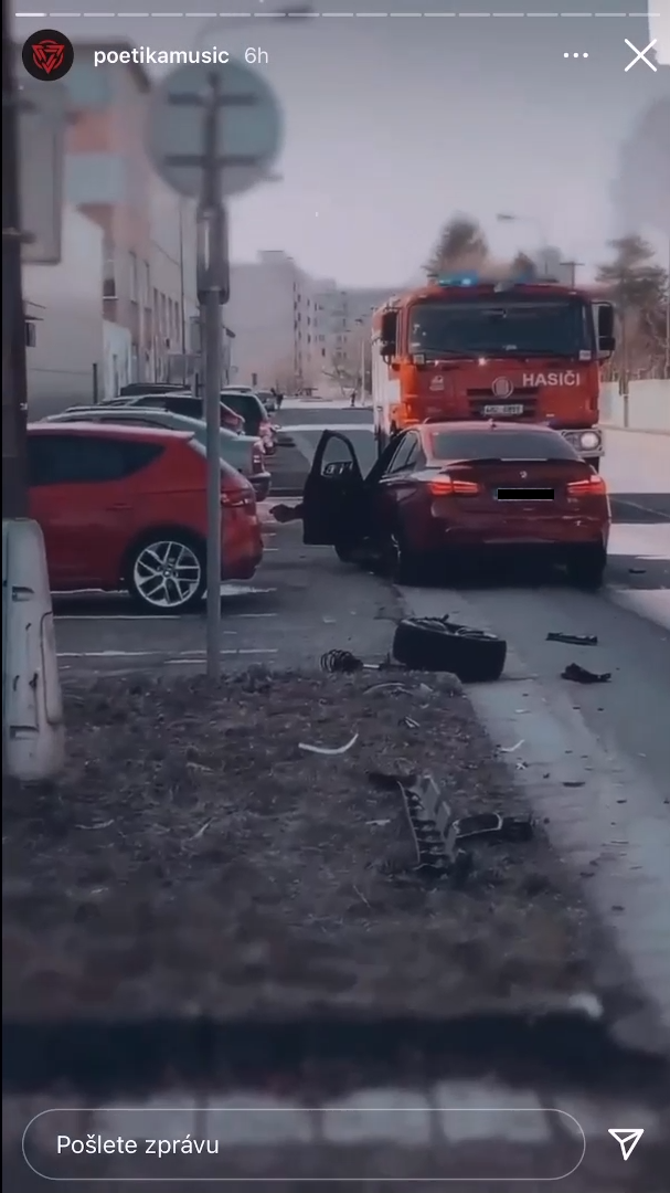 Nehoda v Hradci Králové