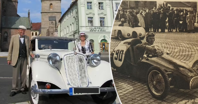 Jiří z Hradce vlastní řidičský průkaz už neuvěřitelných 80 let.