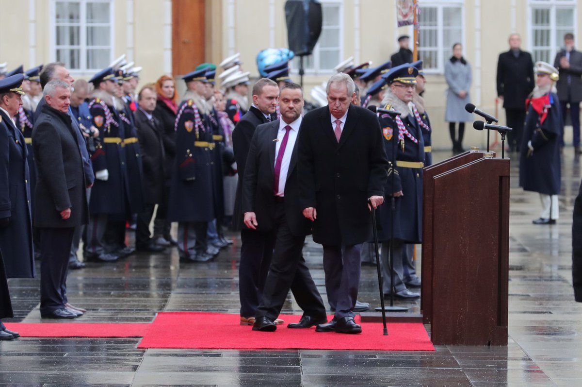 Slavnostní akt ke 100letému výročí Hradní stráže, 7. 12. 2018