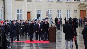 Slavnostní akt ke 100letému výročí Hradní stráže, 7. 12. 2018