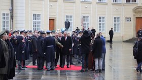 Slavnostní akt ke 100letému výročí Hradní stráže, 7. 12. 2018