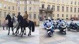 VIDEO: Davy šílely, vojáci se potili. Na Pražském hradě se konala přehlídka ozbrojených sil