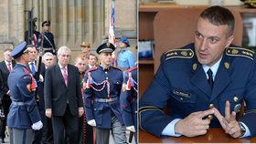 Z funkce velitele Hradní stráže byl odvolán plukovník Petr Prskavec (vpravo).