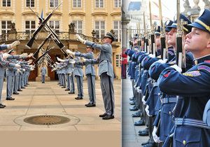 Členové Hradní stráže musejí splňovat celou řadu podmínek, aby mohli tuto práci vykonávat.