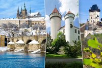 Nejkrásnější hrady a zámky Česka: Středočeský kraj a Praha