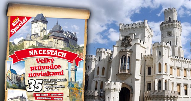 Nedělní Blesk Vám přináší přehled 35 zajímavých hradů a zámků napříč Českem