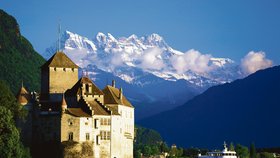 Hrad Chillon - Švýcarsko