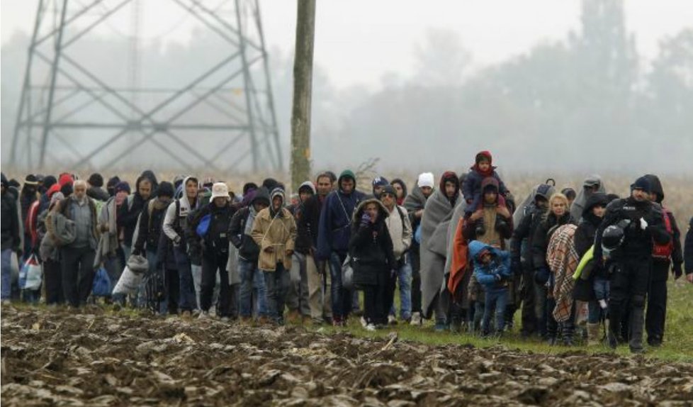 Německo prý naplánovalo přesun půl milionu uprchlíků do EU.