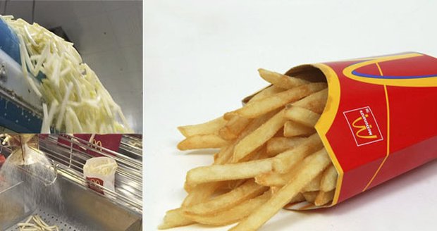 McDonald's začal dělat hranolky z brambor, kterým se vyhýbal už od Gorbačova