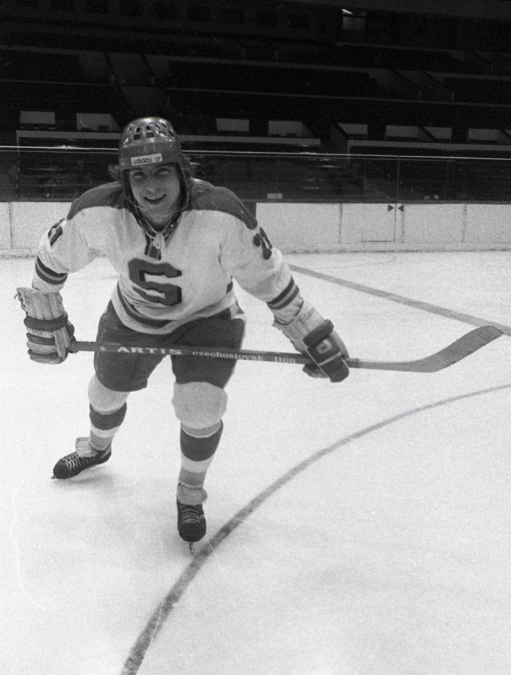 Legenda Sparty, mistr světa a trojnásobný vítěz Stanley Cupu Jiří Hrdina
