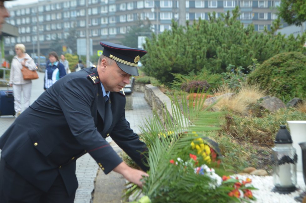 Policista Jiří Volprecht.