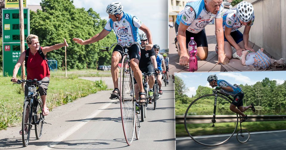 Josef (60) objel na vysokém kole sedmkrát celou zeměkouli, nyní pomáhá onkologicky nemocným dětem.