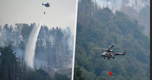Požár u Hřenska zasáhl i Německo: Ohnivá bouře se vymkla kontrole! píšou tamní noviny