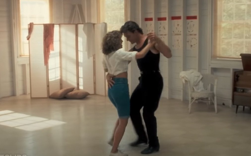 Patrick Swayze ve filmu Hříšný tanec