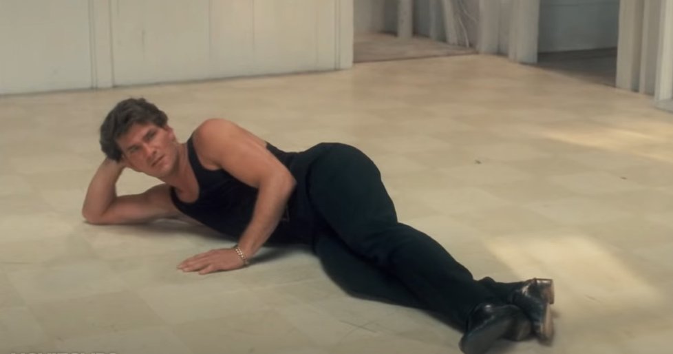 Patrick Swayze ve filmu Hříšný tanec